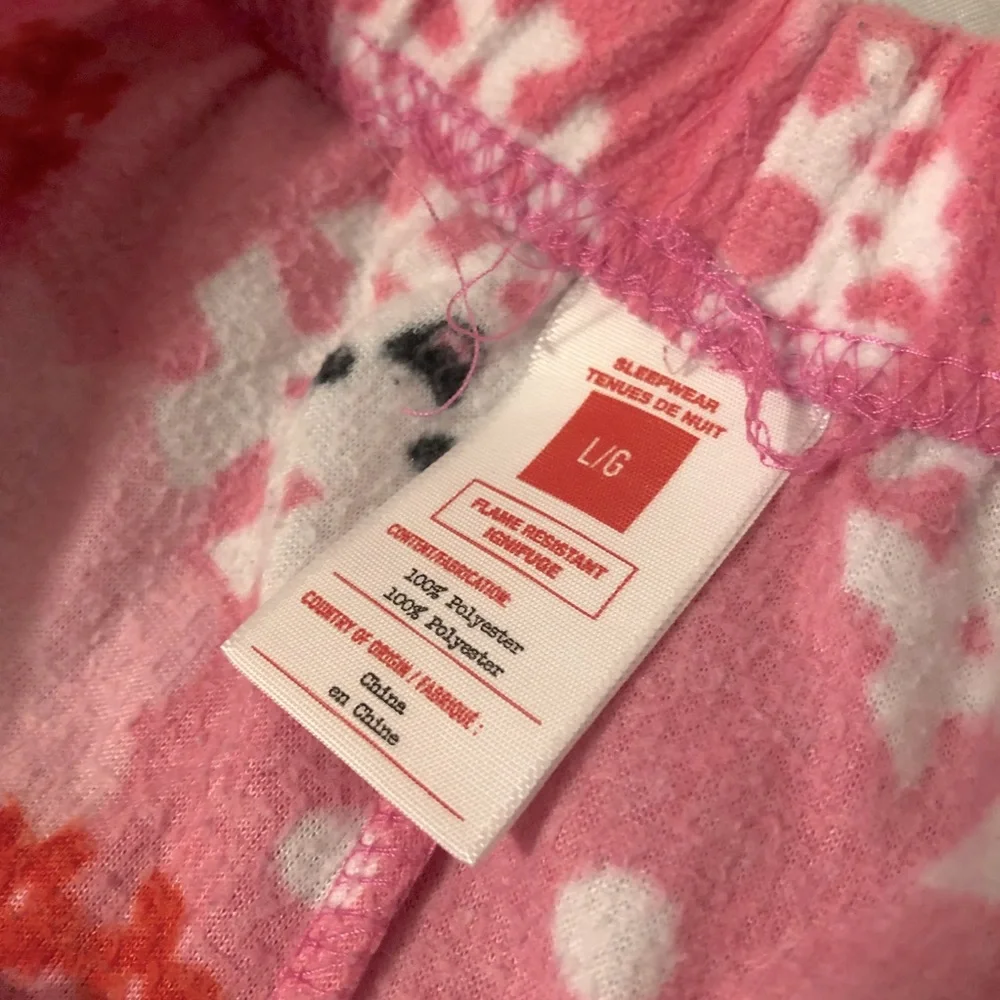 Girl’s Snowflake Pajama Bottoms